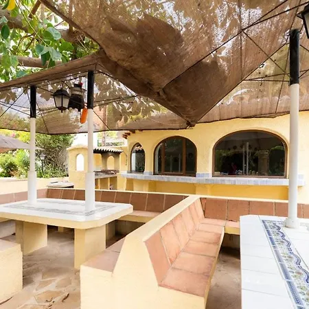 Detached House Big Terrace, Few Steps Away From The Beach, Paddel, Golf, Bbq Apartamento Calpe